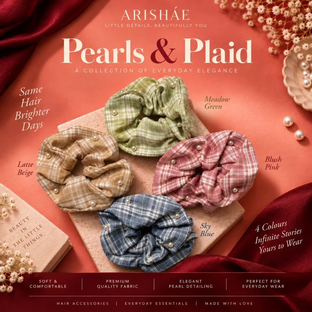 PEARLS & PLAID
